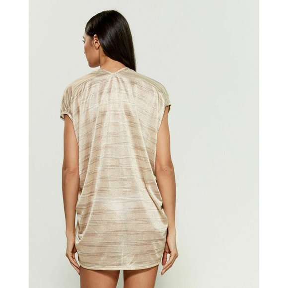 ELIF FOR JORDAN TAYLOR SCOOP NECK T-SHIRT DRESS -L - Picture 2 of 8